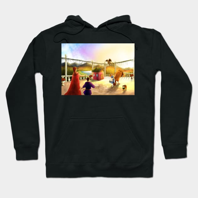 The Palace Balcony Hoodie by reynoldjay